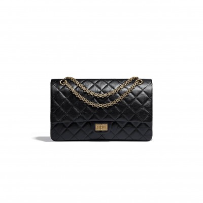 CHANEL LARGE 2.55 HANDBAG GOLD HARDWARE  A37587 Y04634 C3906 (19.5*28*7.5cm)